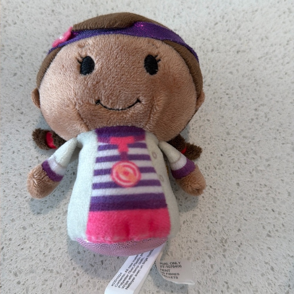 Hallmark Itty Bittys Disney Junior Doc McStuffins 4.5" Mini Bean Bag Plush